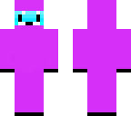 ice fox in a dino suit
