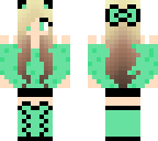 lime cat girl