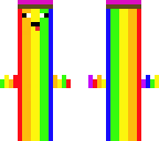 mr derp fedora rainbow