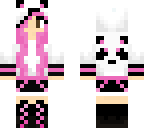 pink panda girl