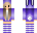 purple chibi bunny