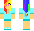 rainbow dash as human