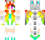 rainbow dragon girl