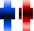 red blue