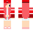 red chibi girl