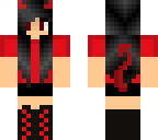 sp00py scary devil girl