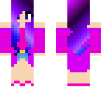 awesome tiedie purple hair girl fixed