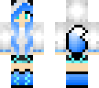 azure wolf girl