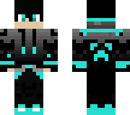 blue and black creeper boy