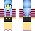 blue haired