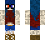 blue haired cowgirl