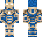 blue iron man