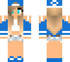 cute blue skin
