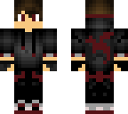evil red dragon boy