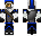 gradiented blue parkour ninja