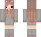 gray kitty girl