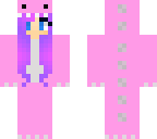 pink dino halloween girl