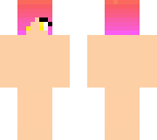 pink hair template