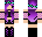 purple chibi