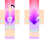 purple dress girl