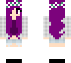 purple girl