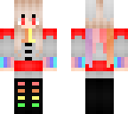 rainbow bunny girl