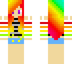rainbow girl