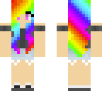rainbow girl