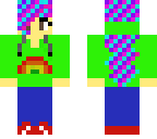 rainbow girl