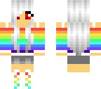 rainbow girl