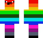 rainbow skin template 1 - template series finale