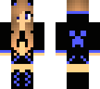 the blue girl