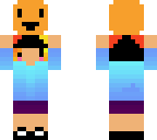 witch holding up block