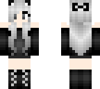 black and white