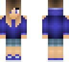blue girl