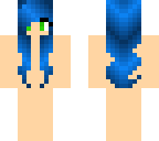 blue hair skin base