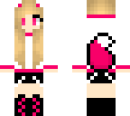 cute pink fox girl