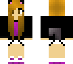 girl cat skin
