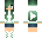greenish youtuber girl