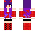 halloween skin with ombre hair