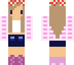 kawaii cute casual girl skin