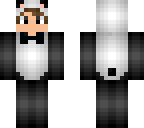panda boy with tie