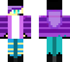 purple girl