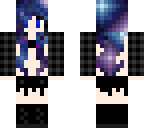 purple goth girl