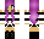 purplr hair girl