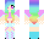 rainbow girl