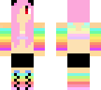rainbow girl