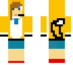 tails fan girl skin