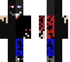 the dark person