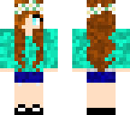 blue girl